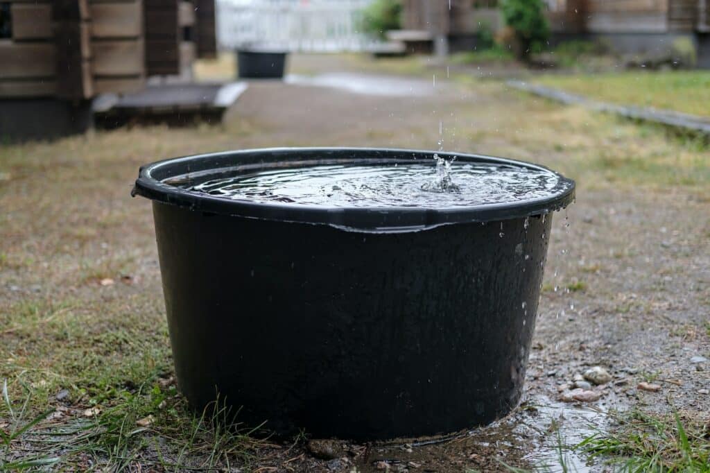3 Fehler beim Sammeln von Regenwasser: Die Zisterne oder das Fass ist nicht angemessen dimensioniert
