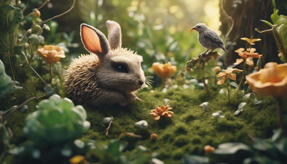 Das Tierleben in Hecken