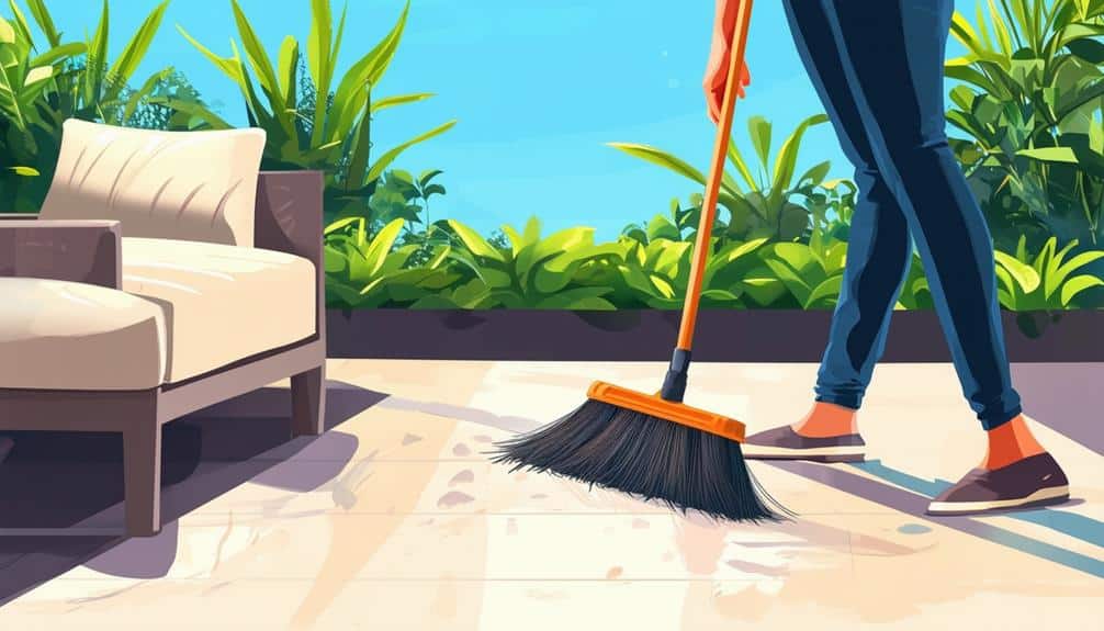 Die perfekte Terrassenreinigung: Schützen Sie Ihre Terrasse vor Beschädigungen