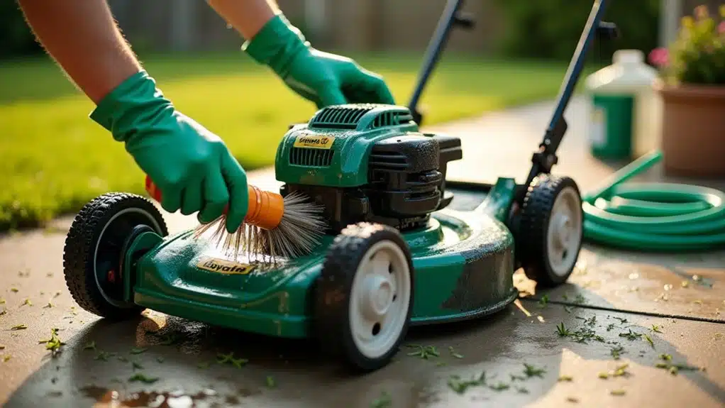 daily lawn care routine