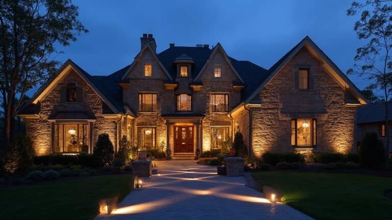 dramatic outdoor lighting ideas