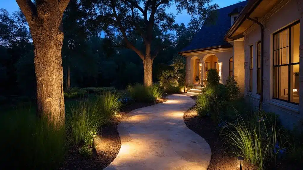 garden landscape lighting tips