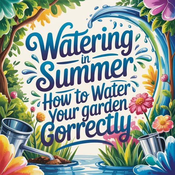 summer garden watering tips 74y2f Gießen