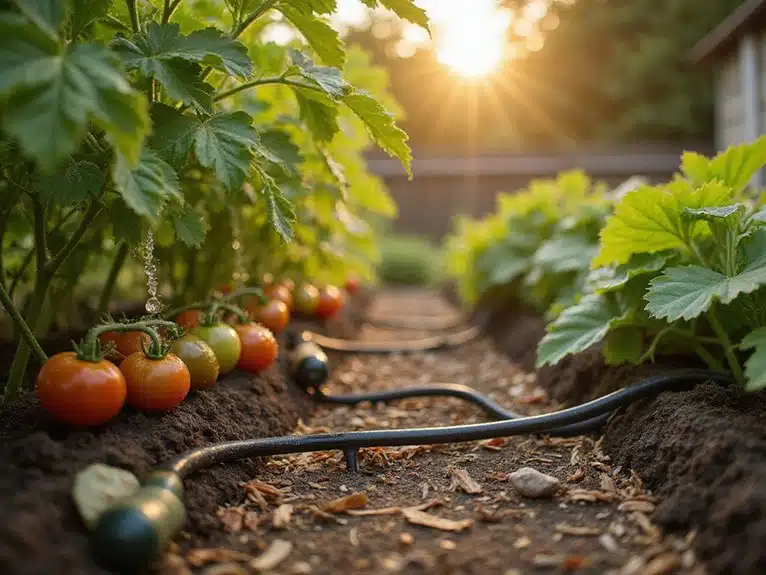 wassersparende Gartentechniken