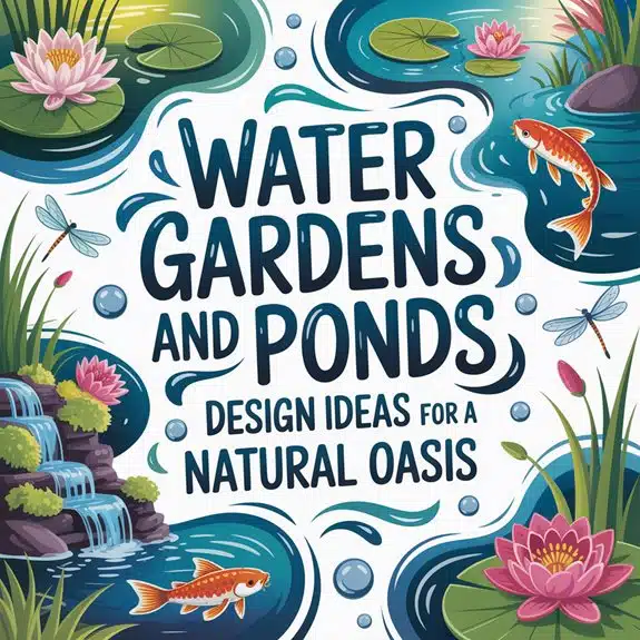 water garden design ideas iagpw geometrische Designs, magische Gartenzufluchtsorte, natürliche Oase, natürliche Ökosysteme, Nierenförmige Te, nierenförmige Teiche, Pflegearbeiten, Sonnenlicht, Standort, Teichgestaltung, Wassergärten, Wassergarten