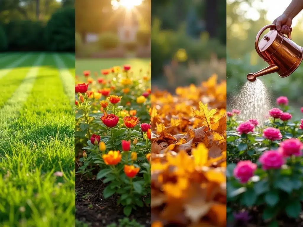 Ganzjährige Gartenpflegetipps