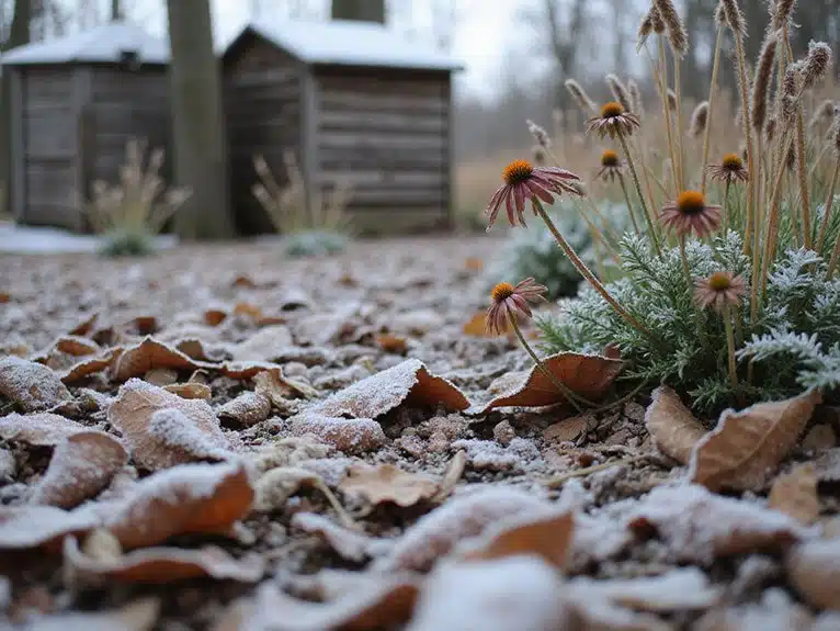 Naturfreundliche Gärten auch im Winter: Lebensräume schaffen Gärtner 2 Herbstgartenabfall-Recycling