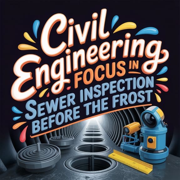 drainage inspection before frost syt0s Bauingenieure