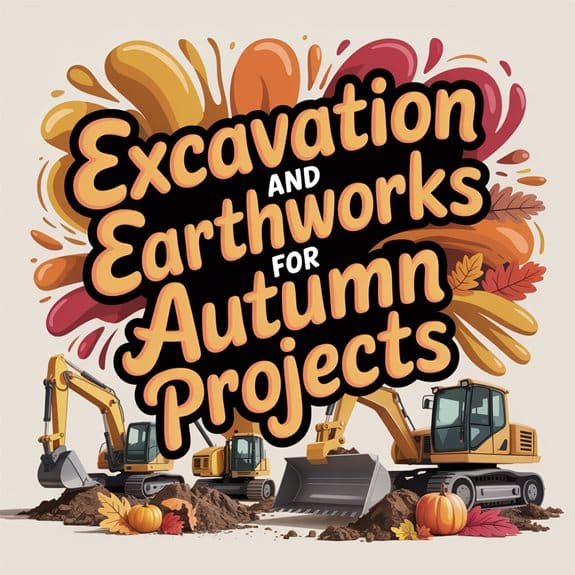 Ausgrabungen, Baumpflanzungen, Bodenvorbereitung, Erdarbeiten, Gartenarbeit, Gartentransformationen, HErbst, Herbstprojekte, Landschaftsprojekte, November, Oktober, Pflanzen, Temperaturen