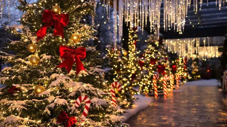 Garten Weihnachtsdekoration Tipps