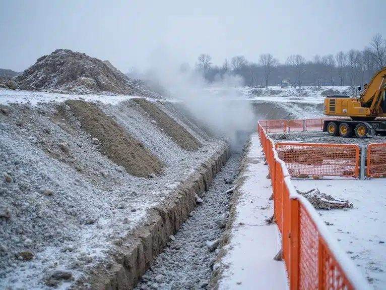 Tief- und Erdarbeiten im Winter: Wann möglich? Bodenbearbeitung 2 Entsorgungsstrategien für Gartenabfälle
