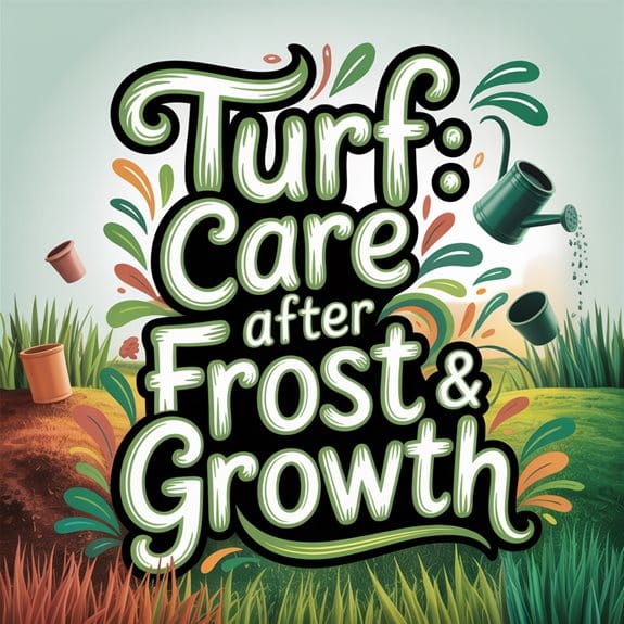 lawn care after frost zomny Belüften, Bodenanalyse, Bodentemperatur, Frost, Frostschäden, Frühling, Nachsaat, Nährstoffverarmung, pH, Rasenpflege, Startdünger, Vertikutieren, Wachstumstechniken, Werte