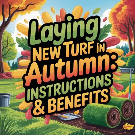 laying sod in autumn m0za0 Bodenvorbereitung, Etablierung, Gartengestaltung, HErbst, Herbstarbeiten, Nähte, Niederschläge, organisches Material, pH, Rasenpflege, Rasenverlegung, Temperaturen, Ziegelmuster