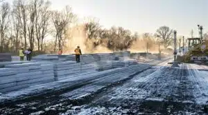 Pflasterarbeiten Frost Richtlinien