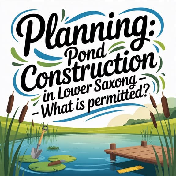 pond construction regulations niedersachsen n5n87 Baugenehmigungen, Bauvorschriften, Frühling, Gartenteich, Genehmigungen, Niedersachsen, Oberfläche, Planung, Teichbau, Volumenregeln, Wasservolumen