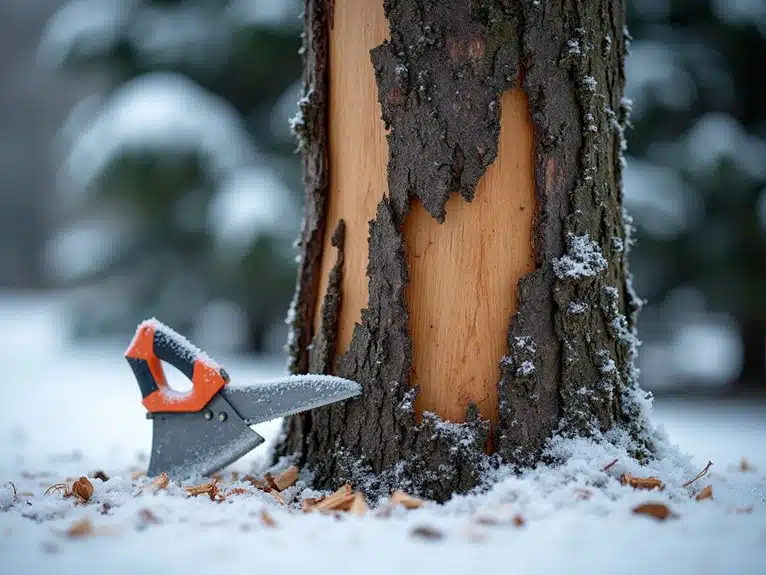 Winterschäden: Baumpflege & Versicherungstipps Äste 2 professionelle Baumschneidewerkzeuge