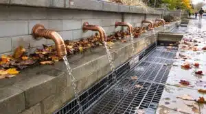Regenwasserableitungssysteme-Installation