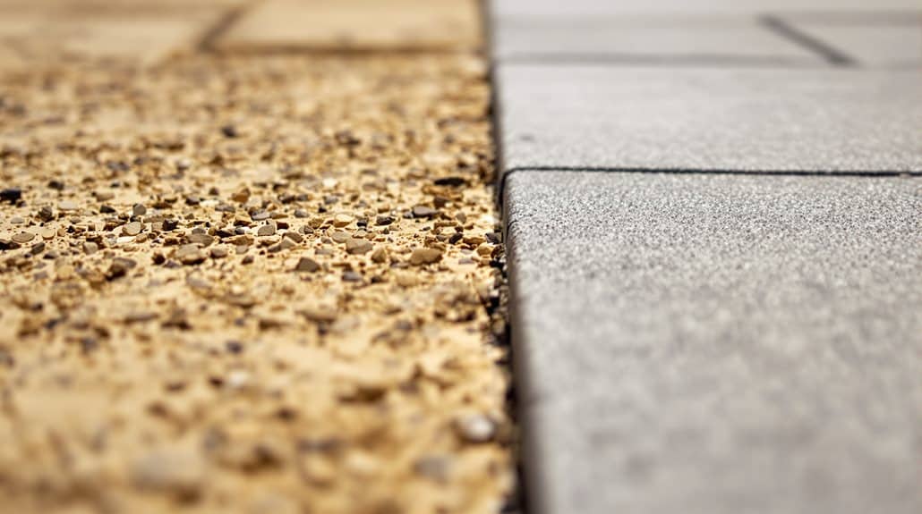 Sandstein vs Betonpflasterung