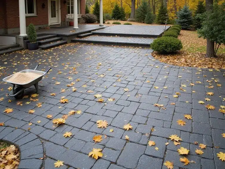 Pflasterarbeiten: Terrassen- & Einfahrtsplanung Betonpflastersteine 2 Saisonale Pflasterungswartungstipps