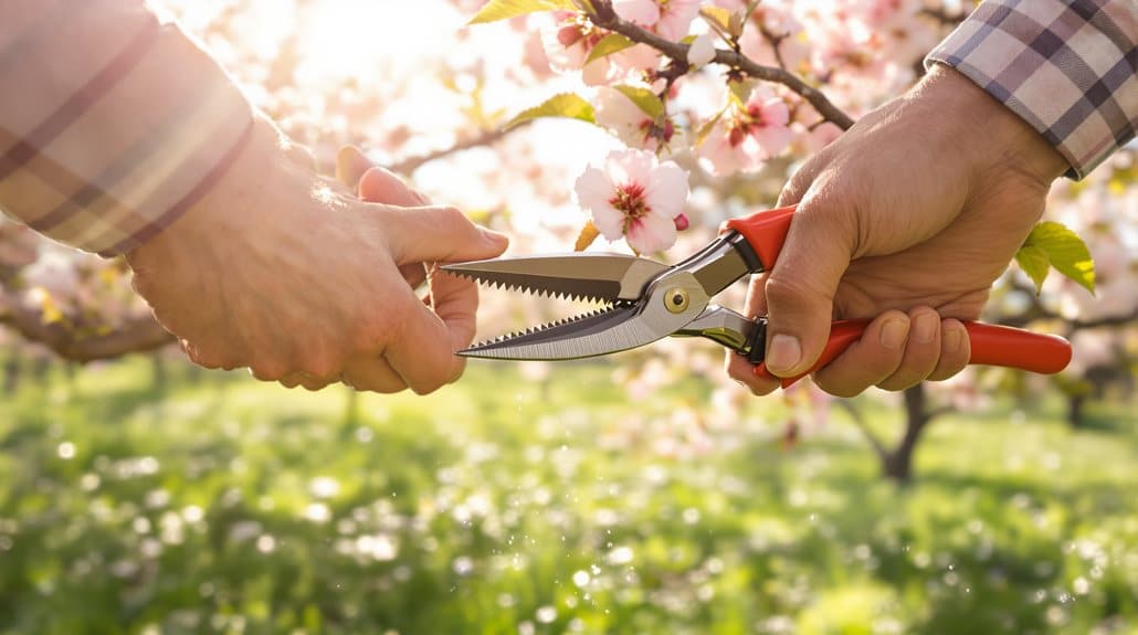Frühjahr Obstbaum Beschneidung