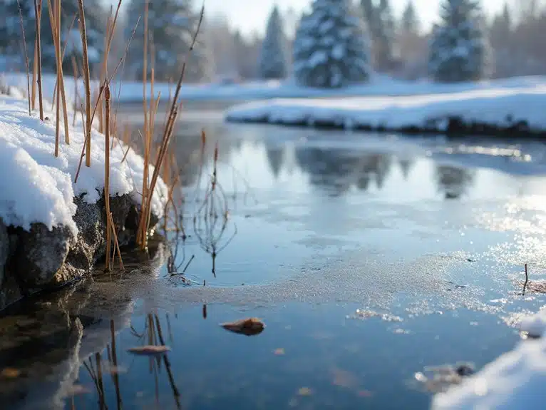 Teich- & Wassertechnologie im Winter: Checkliste Ausrüstung 2 strategische Teichpflanzenpflege