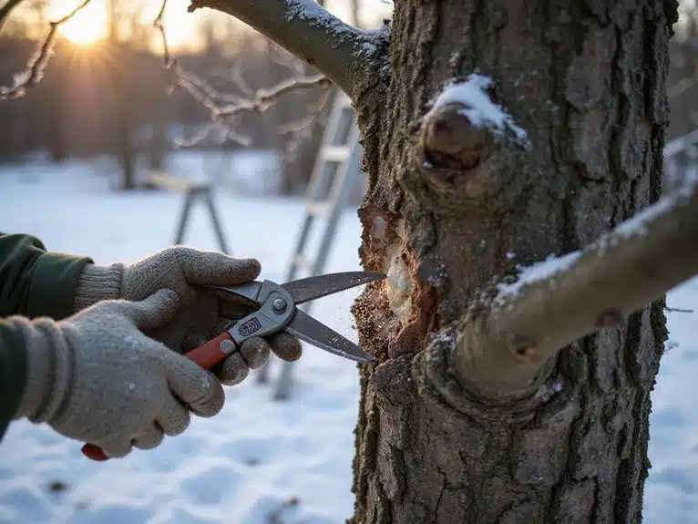 Baumpflege & Kronenpflege: Winterzeit richtig nutzen Baumpflege 2 Baumpflegewerkzeuge und -techniken