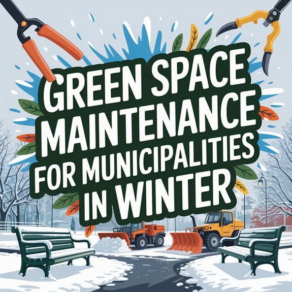 winter green space maintenance tthqh Grünflächenpflege