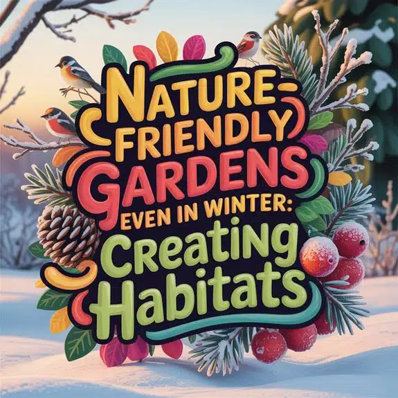 Naturfreundliche Gärten auch im Winter: Lebensräume schaffen Gärtner 1 Gärtner, Laubhaufen, Lebensräume, lokale Ökosysteme, naturfreundliche Praktiken, nützliche Insek, Refugien, Samenstände, Vögel, Wildtier, Wildtiere, Wintergarten