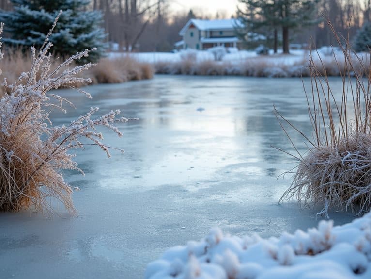 Winterteichpflege-Vorschriften