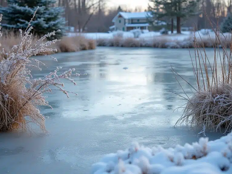 Teichpflege im Winter: Schutz von Eis & Pflanzen Grundstückseigentümer 2 Winterteichpflege-Vorschriften