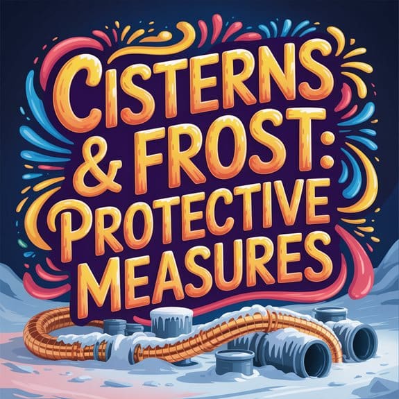 winter protection for cisterns d11bc Bodenisolierung, Freiliegende Rohre, Frostschutz, Frühling, Gärtner, Gefrieren, Heizkabel, Installationstechniken, Isolierhüllen, Isolierung, Planung, Unterirdische Zisternen, Wassersysteme, Winter, Zisternen
