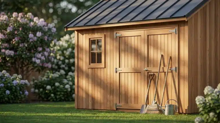 Die sorgfältige Auswahl von Gartenhäusern