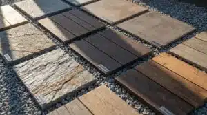 Vergleich von Terrassenmaterialien