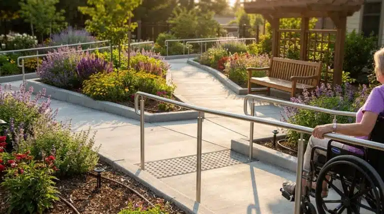 einen barrierefreien Garten gestalten