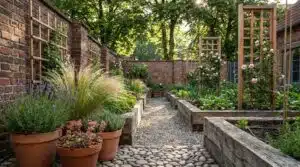 Gestaltung eines kleinen Stadtgartens