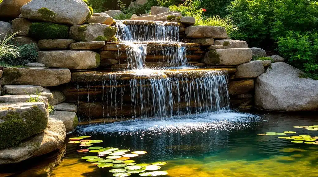 Tipps Für Die Planung Und Umsetzung Eines Wasserspiels Im Garten Becken 2 Anleitung zum Bau eines Steinwasserfalls
