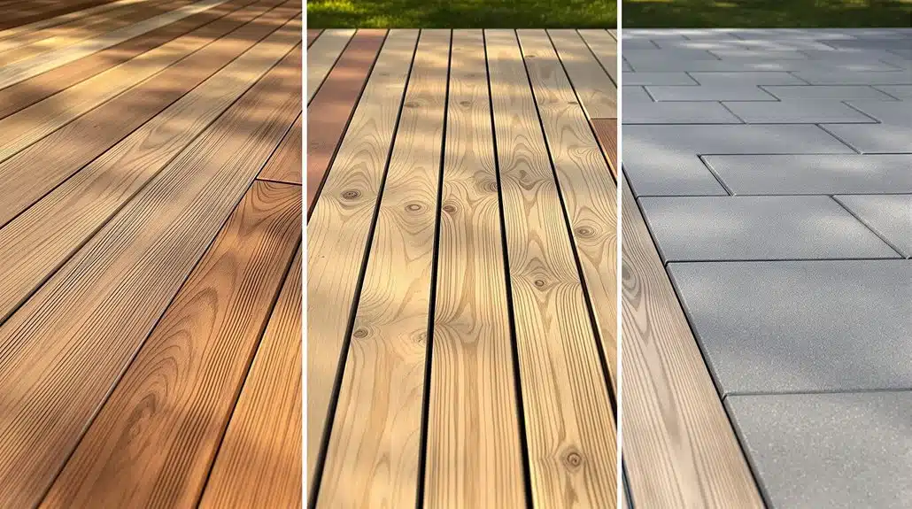 Vergleich Von Verschiedenen Terrassenbelägen Und Passenden Herstellern Anschaffungskosten 1 Langlebigkeit, Wartungskosten, Ästhetik