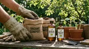 Umweltfreundliche Düngemittel und Pestizide