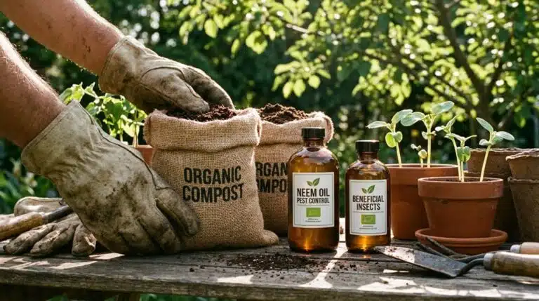 Umweltfreundliche Düngemittel und Pestizide