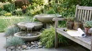 Planung von Wasserspielen im Garten