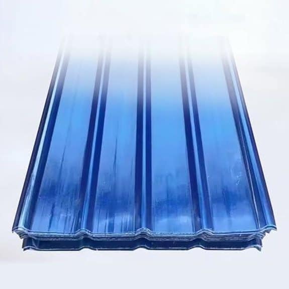 Generisch Polycarbonat-Dachplatte 1,5mm Wellblech (5-teilig)