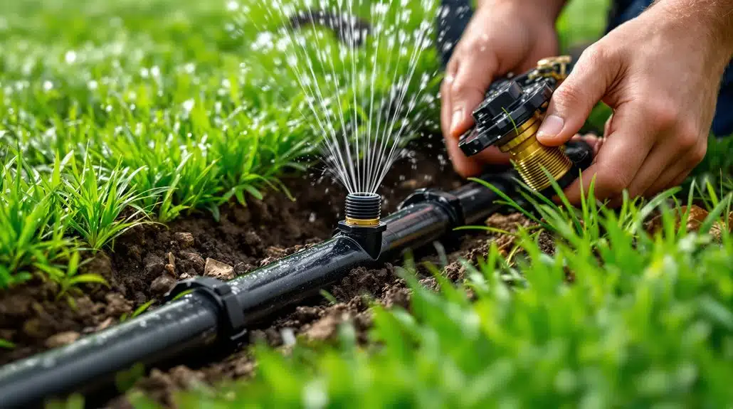 Wie Integriere Ich Automatische Bewässerungssysteme in Meinen Garten? Automatische Bewässerung 2 PE-Rohre ordnungsgemäß verlegen