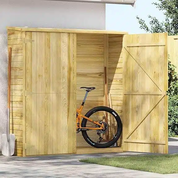 Die 15 besten Geräteschuppen aus Holz, die Ihre Werkzeuge sicher und trocken aufbewahren Fundament 2 Tidyard Gartengeräteschuppen 163 x 50 x 171 cm Kiefernholz