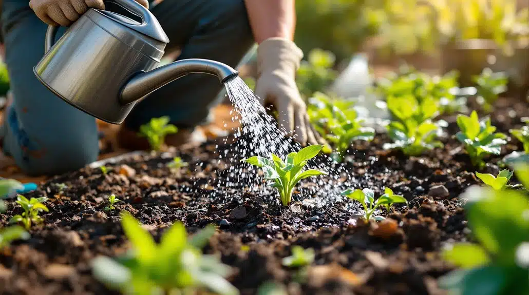 Professionelle Gartenbepflanzung Und Pflege Beschneiden 2 Wasser nach dem Pflanzen