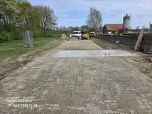 Pflasterarbeiten & Flächensanierung im Klärwerk Hänigsen