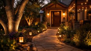 Gartenbeleuchung Sicherheit und Atmosphäre