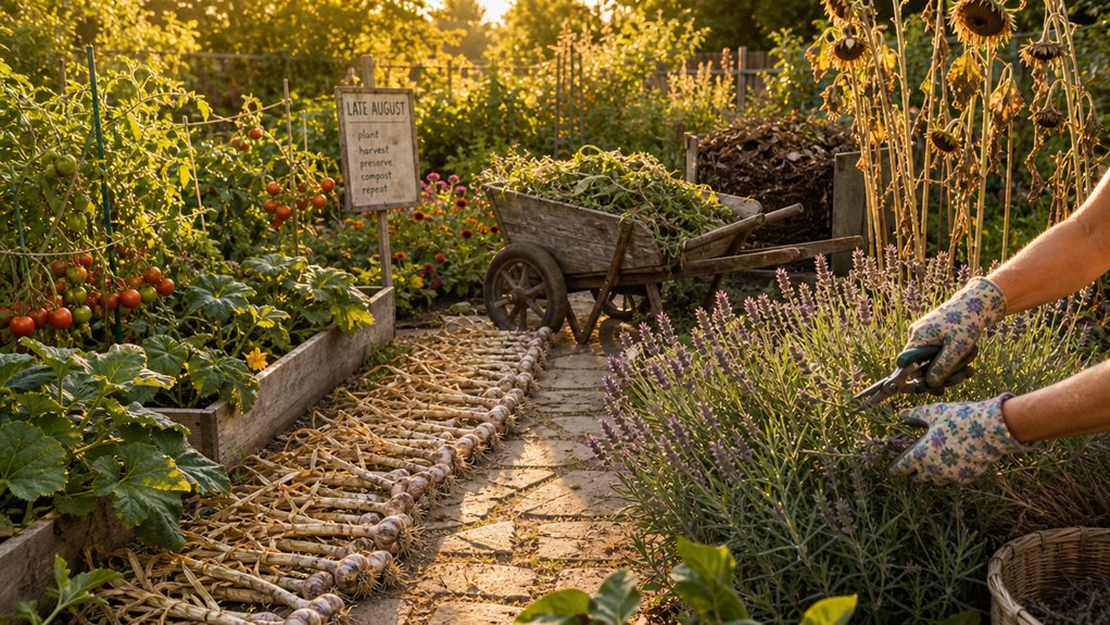 Pflege- und Wartungsaufgaben im Garten zum Ende des Sommers