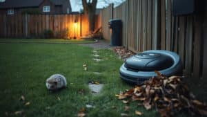 Igel im Herbst schützen: Mähroboter nachts ausschalten